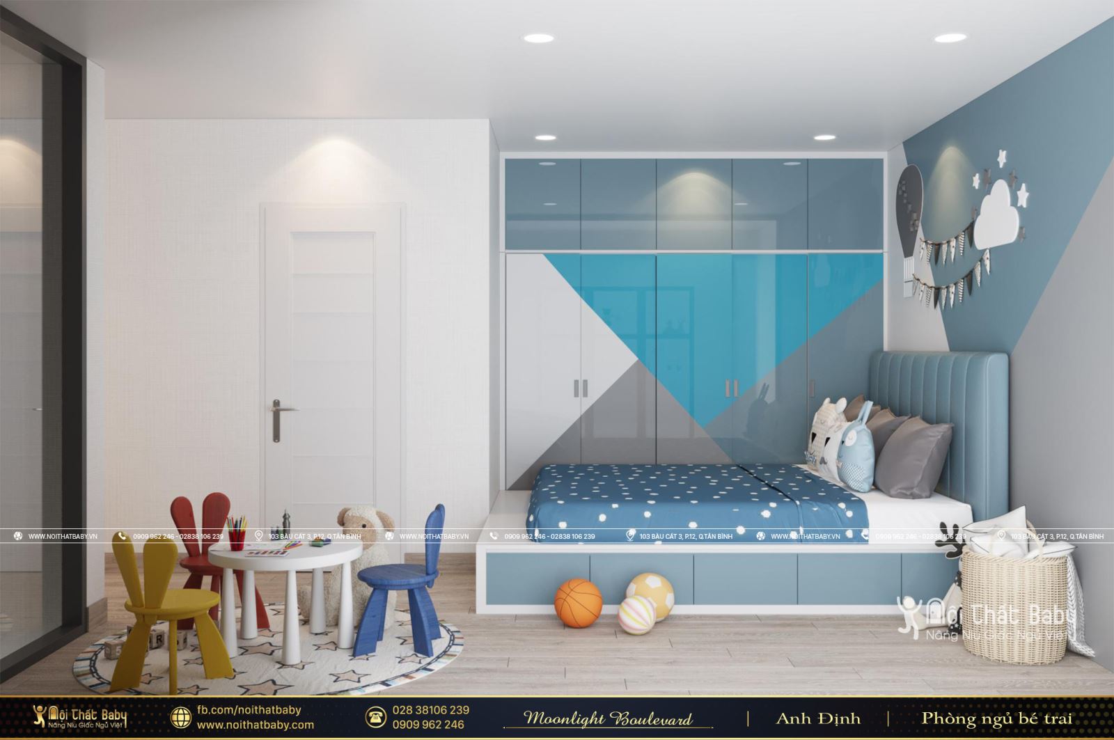 Tổng hợp các mẫu thiết kế nội thất chung cư Moonlight Boulevard